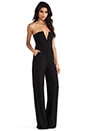 view 2 of 5 Dolce Vita V-Front Jumpsuit in Black