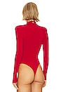 view 4 of 5 Anastasia Bodysuit in Scarlet