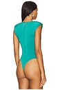 view 4 of 5 Dare Bodysuit in Emerald