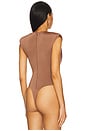 view 4 of 5 Giselle Bodysuit in Cocoa