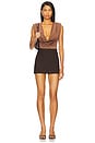 view 5 of 5 Giselle Bodysuit in Cocoa