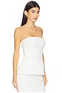 view 2 of 4 Caroline Strapless Top in Ivory