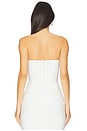 view 3 of 4 Caroline Strapless Top in Ivory