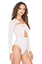 view 3 of 5 Rock With You Bodysuit in Nude
