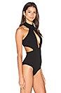 view 3 of 5 Wicked Games Bodysuit in Black