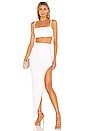 view 4 of 4 Aria Crop Top in White
