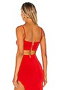 view 3 of 4 トップ in Red