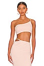 view 1 of 4 ALYSSA CHAIN クロップ in Nude