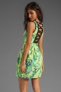 view 1 of 6 RUNWAY Tec-Porcelian Dress in Lime