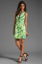 view 2 of 6 RUNWAY Tec-Porcelian Dress in Lime