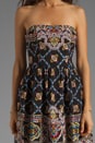 view 5 of 6 Bandana Print Blindfold Dress in Black Multi