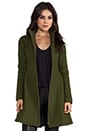 view 3 of 6 RUNWAY Astronomer Coats Skyscape Coat in Olive
