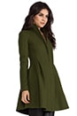 view 4 of 6 RUNWAY Astronomer Coats Skyscape Coat in Olive