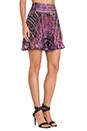 view 2 of 3 Flippy Weave Skirt in Orchid Multi
