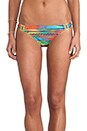 view 1 of 5 Sinaloa Stripe Charmer Bikini Bottoms in Multi