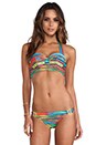 view 5 of 5 Sinaloa Stripe Charmer Bikini Bottoms in Multi
