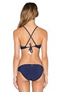 view 3 of 4 HAUT DE MAILLOT DE BAIN HENNA in Indigo
