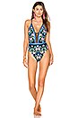 view 1 of 3 Goddess One Piece in Damask Floral Multi