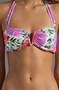 view 3 of 3 Amalfi Floral Tease Bikini Top in Multi