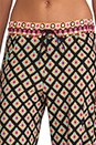 view 4 of 7 Moroccan Medallion Beach Pant in Black