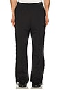 view 1 of 6 Fringe Track Pant Tricot Jersey in Black
