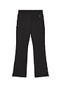 view 5 of 6 Fringe Track Pant Tricot Jersey in Black