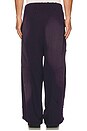 view 3 of 5 Deconstructed Hd Sweatpant in Purple