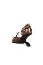 view 3 of 5 High Belga Heel in Animal Print