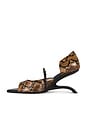 view 5 of 5 High Belga Heel in Animal Print