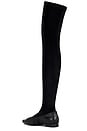 view 3 of 5 Over The Knee Ballerina Boot in Black