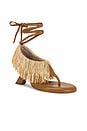 view 2 of 5 x REVOLVE Flip Fringe Sandal in Gold