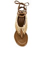 view 4 of 5 x REVOLVE Flip Fringe Sandal in Gold