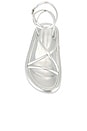 view 4 of 5 Chunky Slim Sandal in Silver