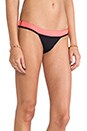 view 2 of 4 Neoprene Cheeky Lycra Bottom in Black