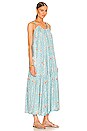 view 2 of 3 Jerusha Dress in Andromeda Turquoise