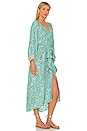 view 2 of 3 Alex Sash Dress in Floral Print Amalfi Sea