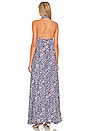 view 3 of 3 Astrid Dress in Floral Print Pelicano Blue