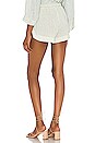 view 3 of 4 Tash Shorts in Coral Light Blue