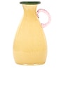 view 1 of 4 Lime Pastel Pitcher Vase in 