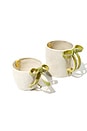 view 3 of 4 BowKnot Coffee Mug in Olive Green