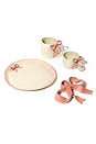 view 3 of 3 ПЛАСТИНА BOWKNOT DINNER PLATE in Blush Pink
