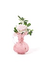 view 2 of 2 FLORERO ROSY DAWN RUFFLED VASE SMALL in 