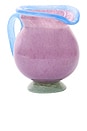 view 2 of 4 Grape Pastel Pitcher Vase in 
