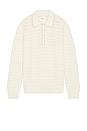 view 1 of 4 Josh Long Sleeve Polo 6636 in Ivory
