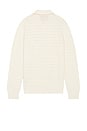 view 2 of 4 Josh Long Sleeve Polo 6636 in Ivory