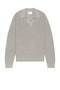 view 5 of 4 Hope Rib Knit Polo 60060 in Grey Melange