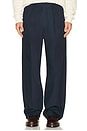 view 3 of 5 PANTALON in Navy Blue