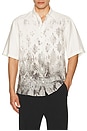 view 3 of 4 Quinsy Short Sleeve Shirt 5971 in Black Print
