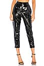 view 1 of 4 Patent Skinny Pant in Black