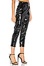 view 2 of 4 Patent Skinny Pant in Black